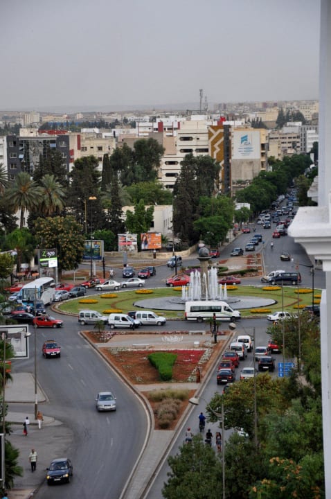 Widok z tarasu widokowego restauracji Hotel Zahrat Al Jabal