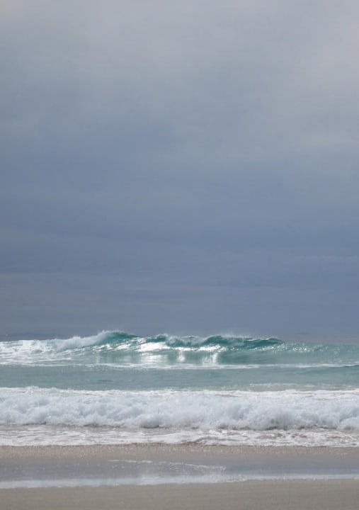 Dem Strand entlang Hotel Morabeza