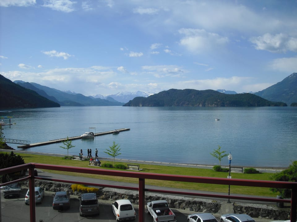 Ausblick auf den See Hotel Harrison Beach