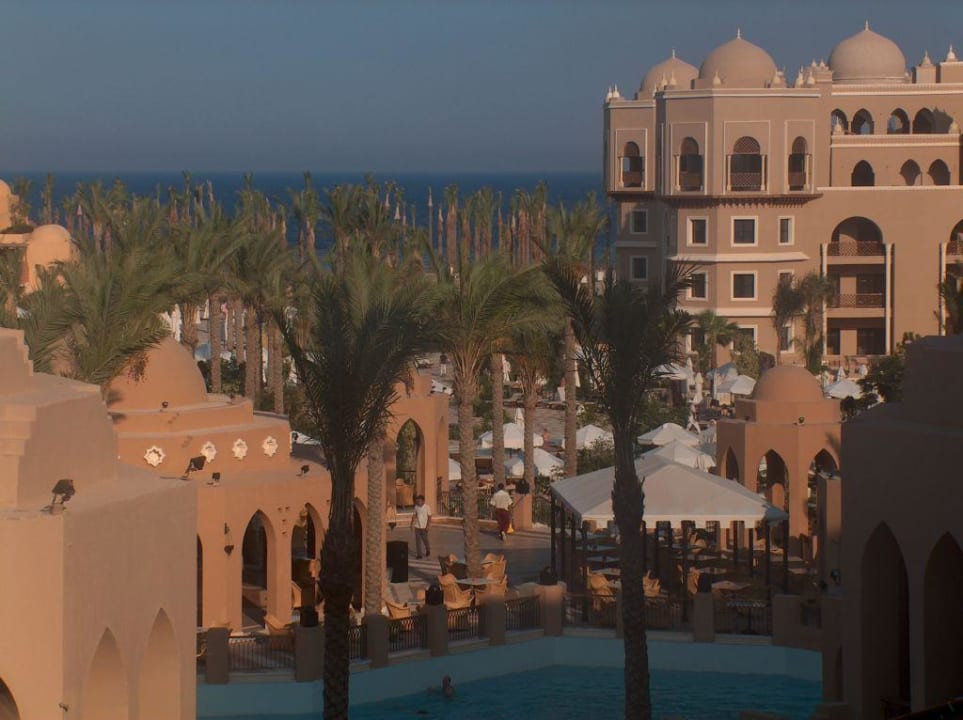 Blick zum Strand runter Makadi Palace