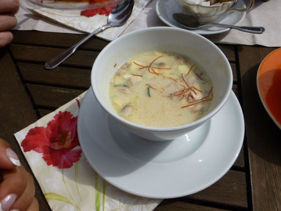 Asiatische Suppe PARK VILLA zentral am Mittelrhein