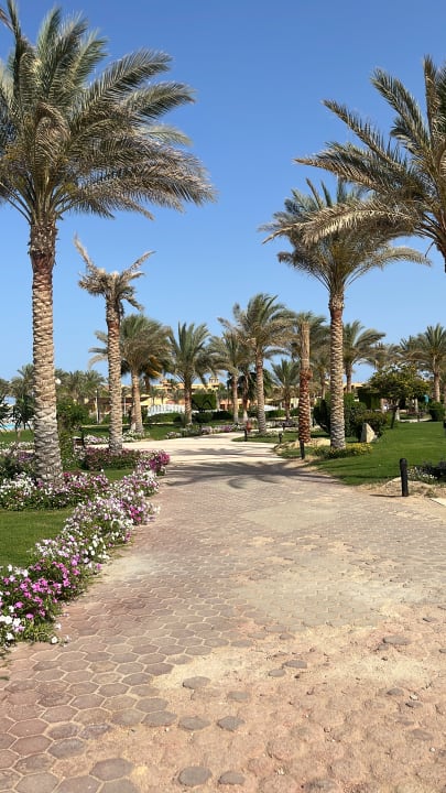Gartenanlage Malikia Resort Abu Dabbab