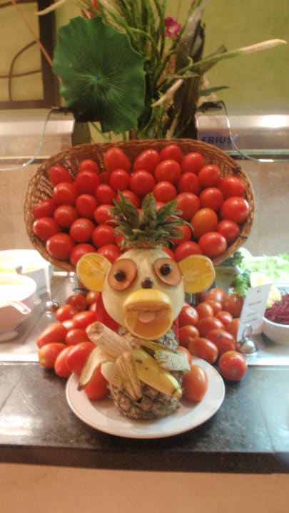 Geniale Deko im Hauptrestaurant Grand Sirenis Riviera Maya Resort & Spa