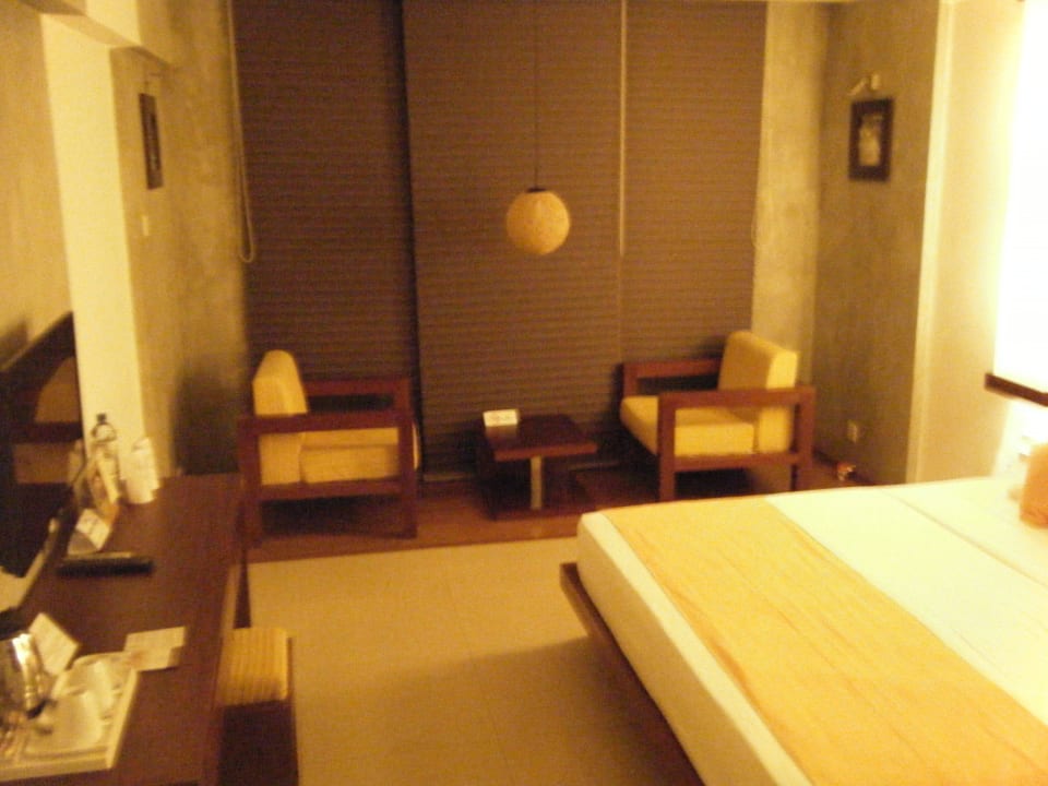 Zimmer abends Hotel Topaz