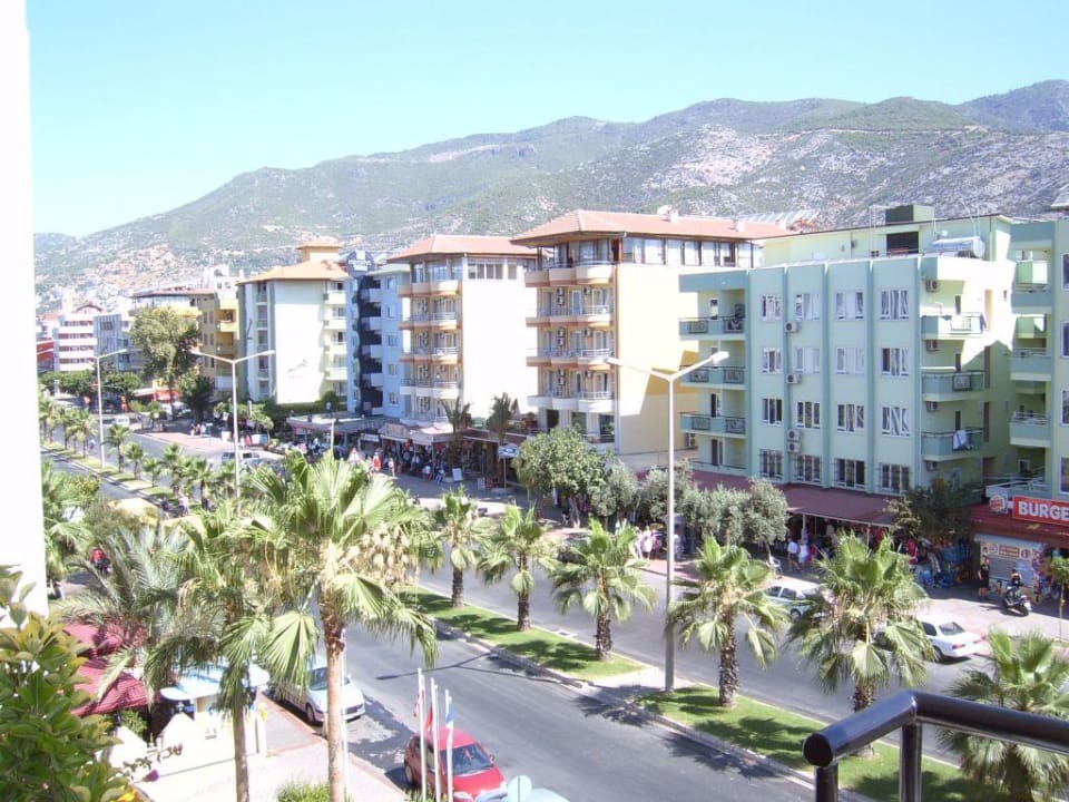 Blick vom Balkon Hotel Savk