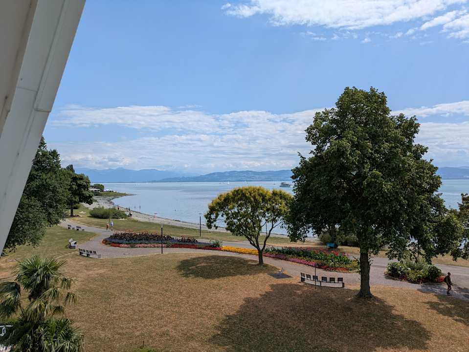 Ausblick Hotel Lang's Strand Cafe