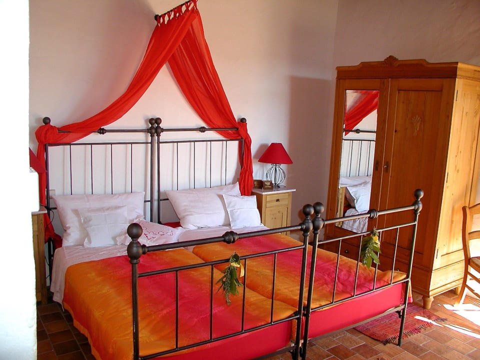 Schlafzimmer Appartement "Corbezzolo" Ventena Vecchia antico frantoio