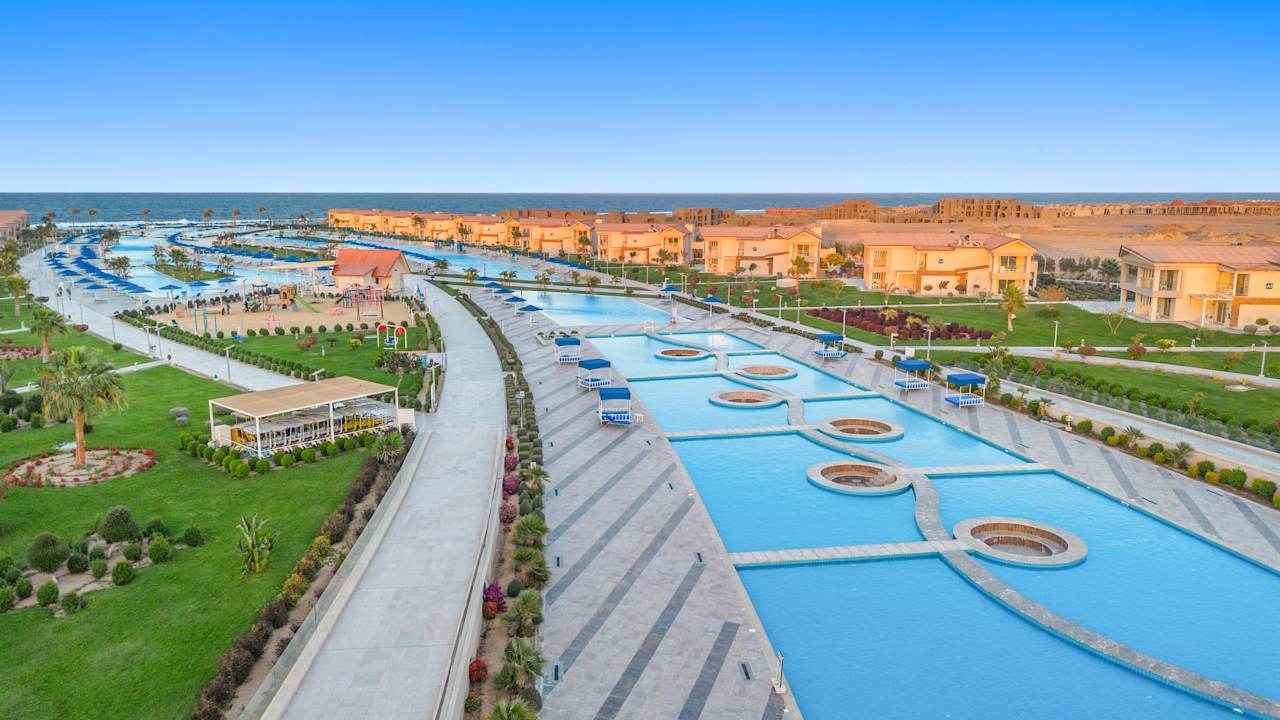 Außenansicht Pickalbatros Sea World Resort - Marsa Alam