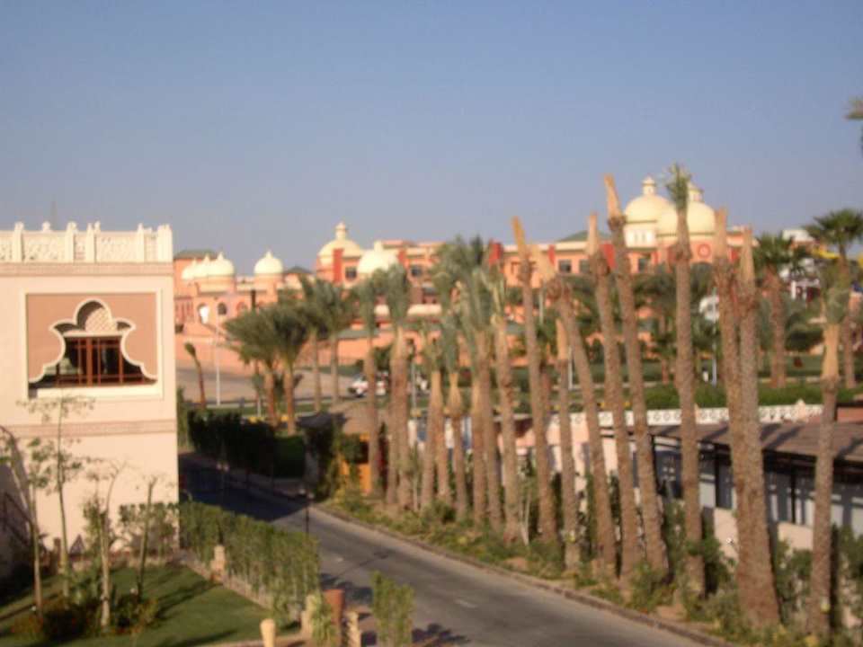 vom Balkon aus Pickalbatros Palace Resort