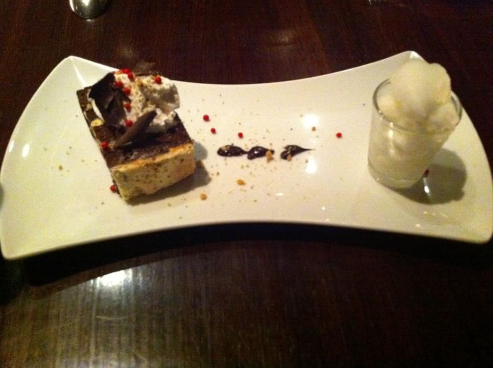 Dessert im "Prego" - ital. Restaurant  Hotel The Westin Kuala Lumpur