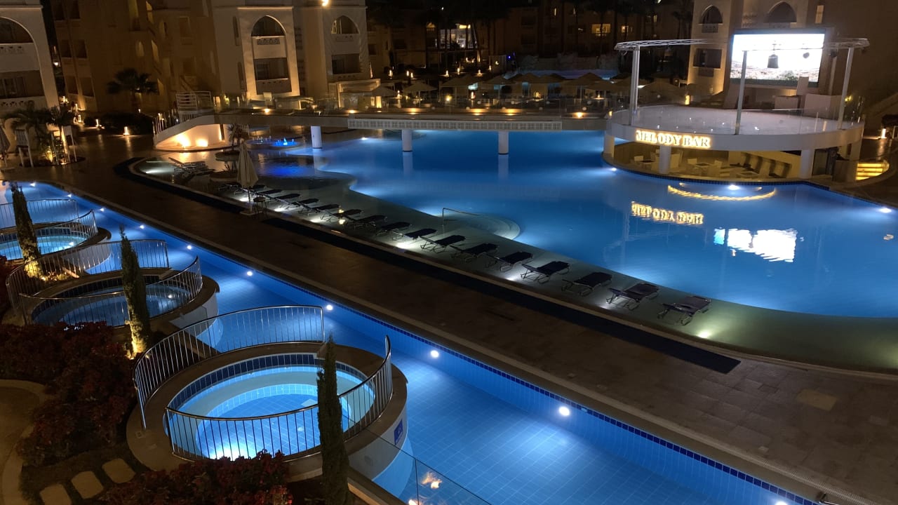 Ausblick Pickalbatros Aqua Blu Resort - Hurghada