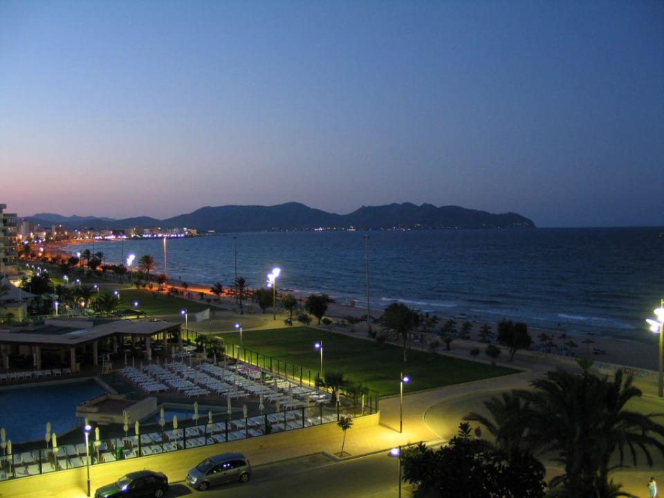 Aussicht vom Balkon Hipotels Hipocampo Playa