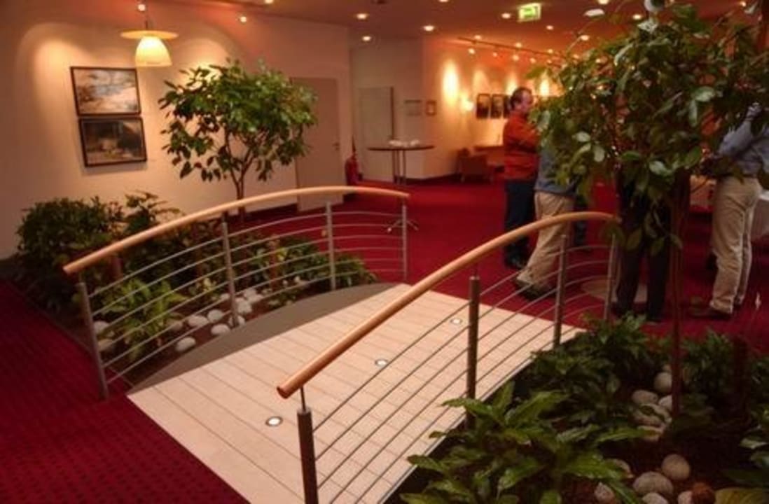 Foyer vor Rezeption Hotel Feierabendhaus