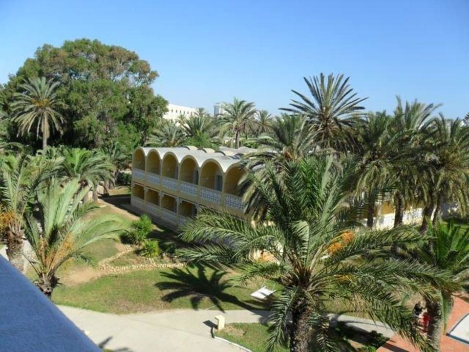 Ausblick vom Balkon Hotel Marhaba Club