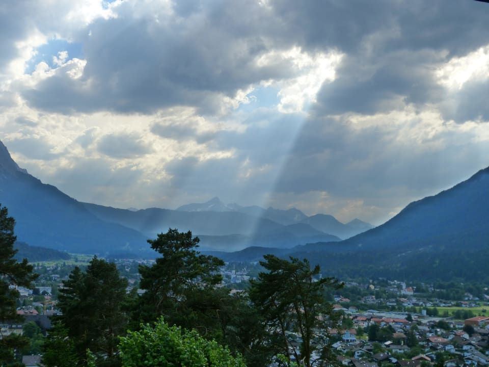 Blick vom Hotel Landhotel & Berggasthof Panorama