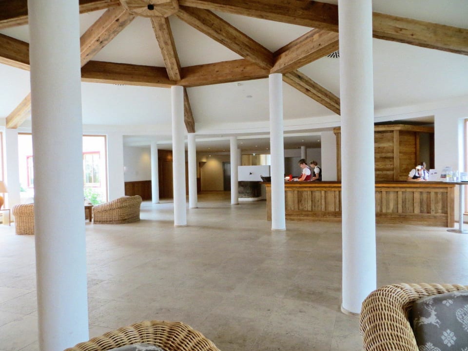 Rezeption Das Achental Resort