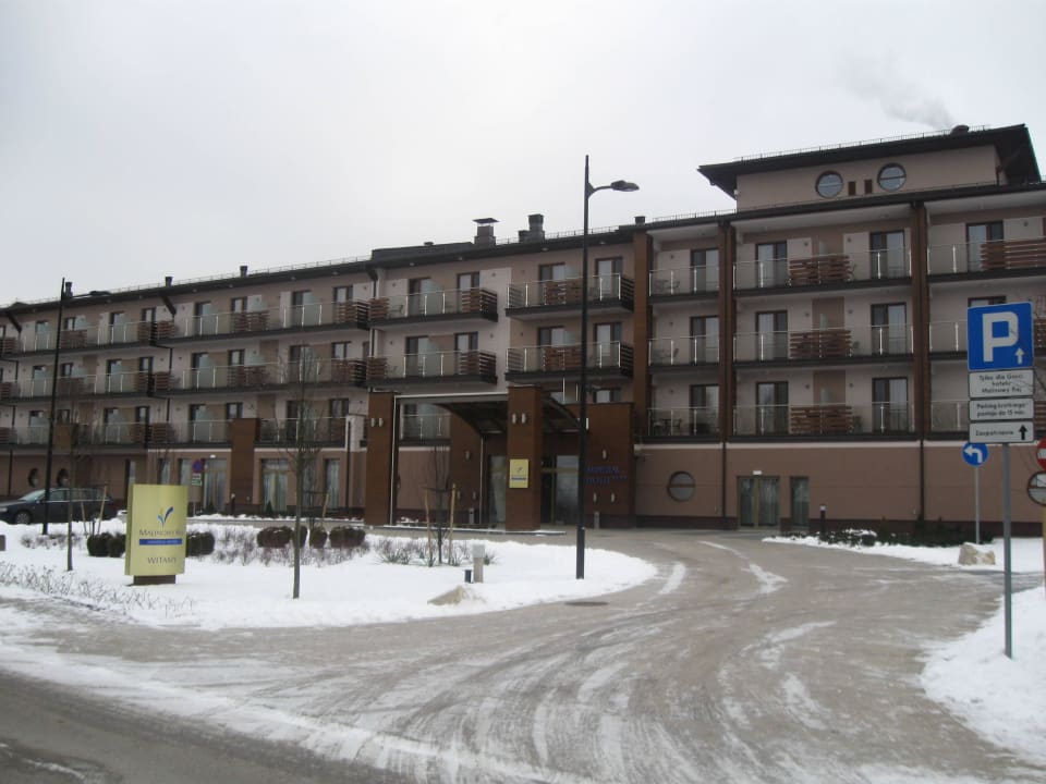 Hotel z zewnatrz Hotel Malinowy Raj