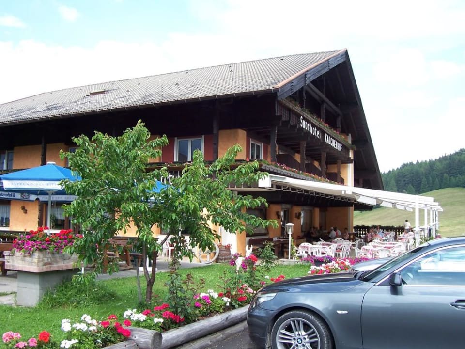 Unsere Sonnenterrasse  Sporthotel Kalcherhof