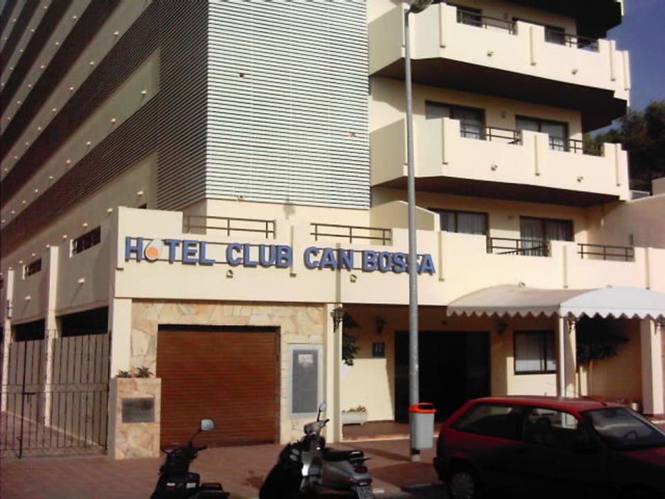 Hoteleingang Club Can Bossa