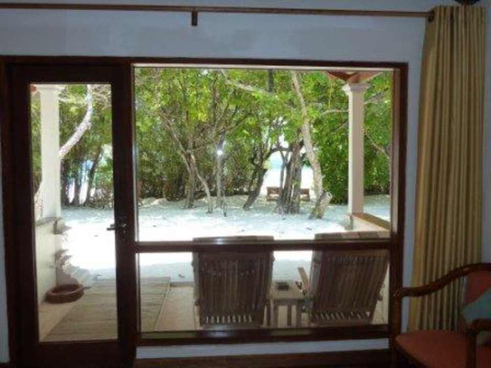 Ausblick aus dem Zimmer 175 NH Collection Maldives Reethi Resort