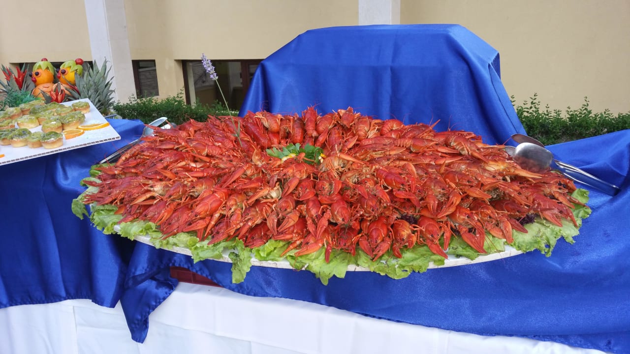Menu zum 11. Geburtstag des Hotels  GRIFID Aqua Club Bolero