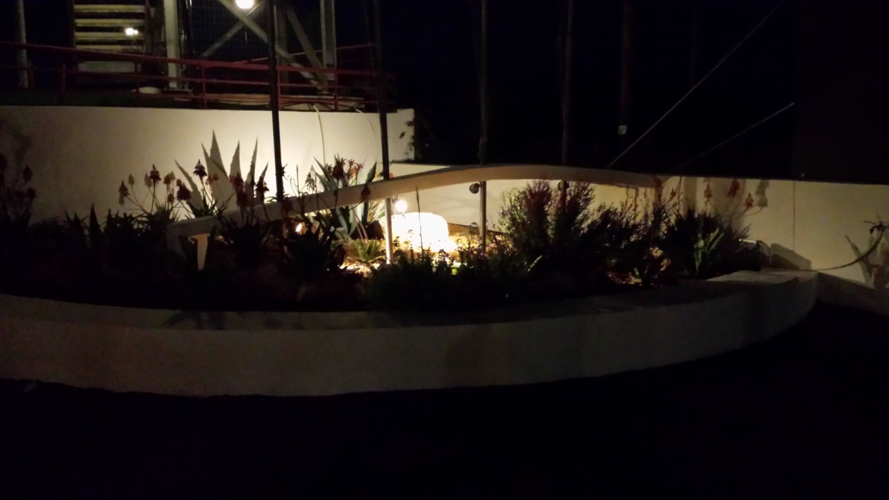 Vor dem Eingang HARPIN Georgioupolis Resort Aquapark & SPA