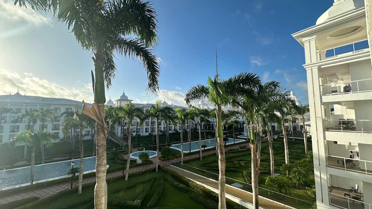 Ausblick Hotel Riu Palace Punta Cana