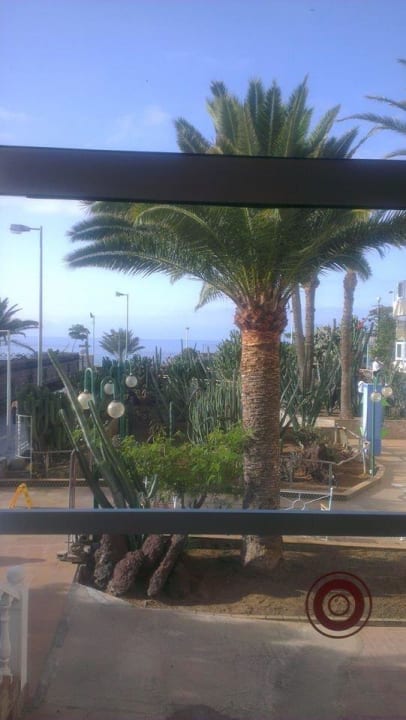 Blick aus dem Speisesaal aufs Meer Hotel Europalace