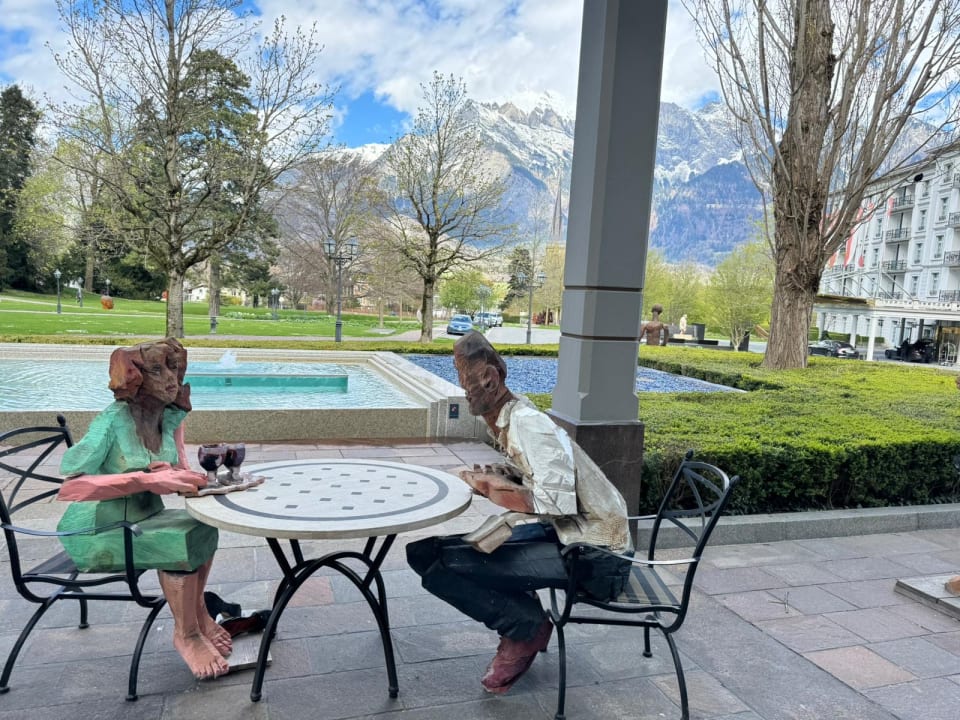 Gartenanlage Grand Resort Bad Ragaz