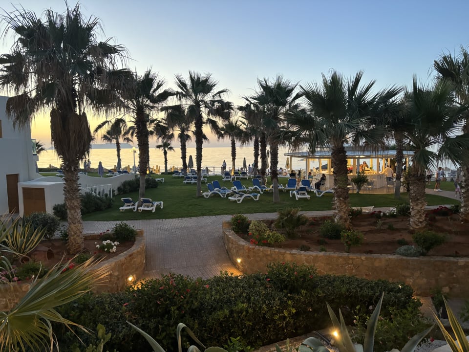 Gartenanlage Lyttos Beach Hotel