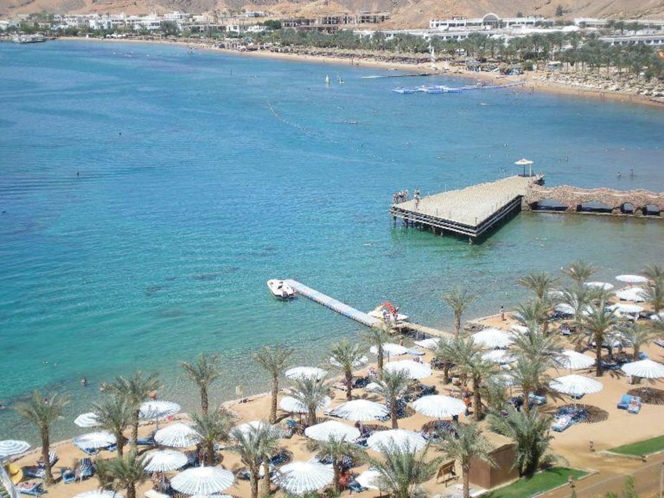 Widok z góry na plażę Pickalbatros Aqua Blu Resort - Sharm El Sheikh