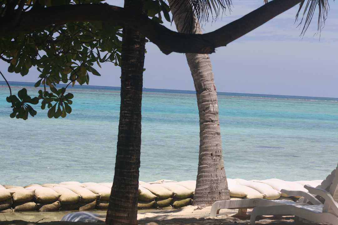 Vor unserem Bungi 225 Summer Island Maldives