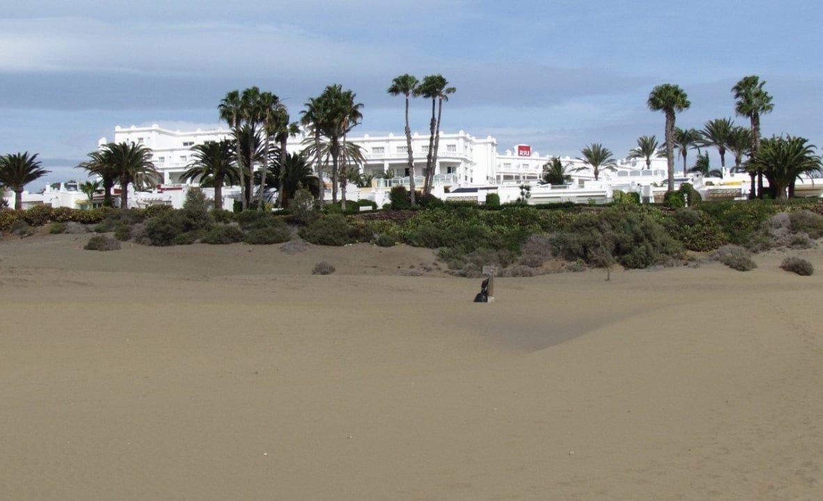 View from dunes Hotel Riu Palace Maspalomas Adults Only