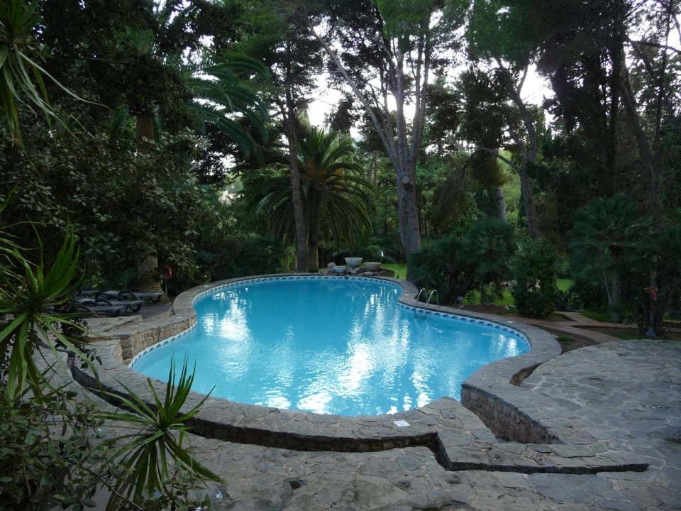 Der ruhige Poolbereich, sehr schattig Lago Garden