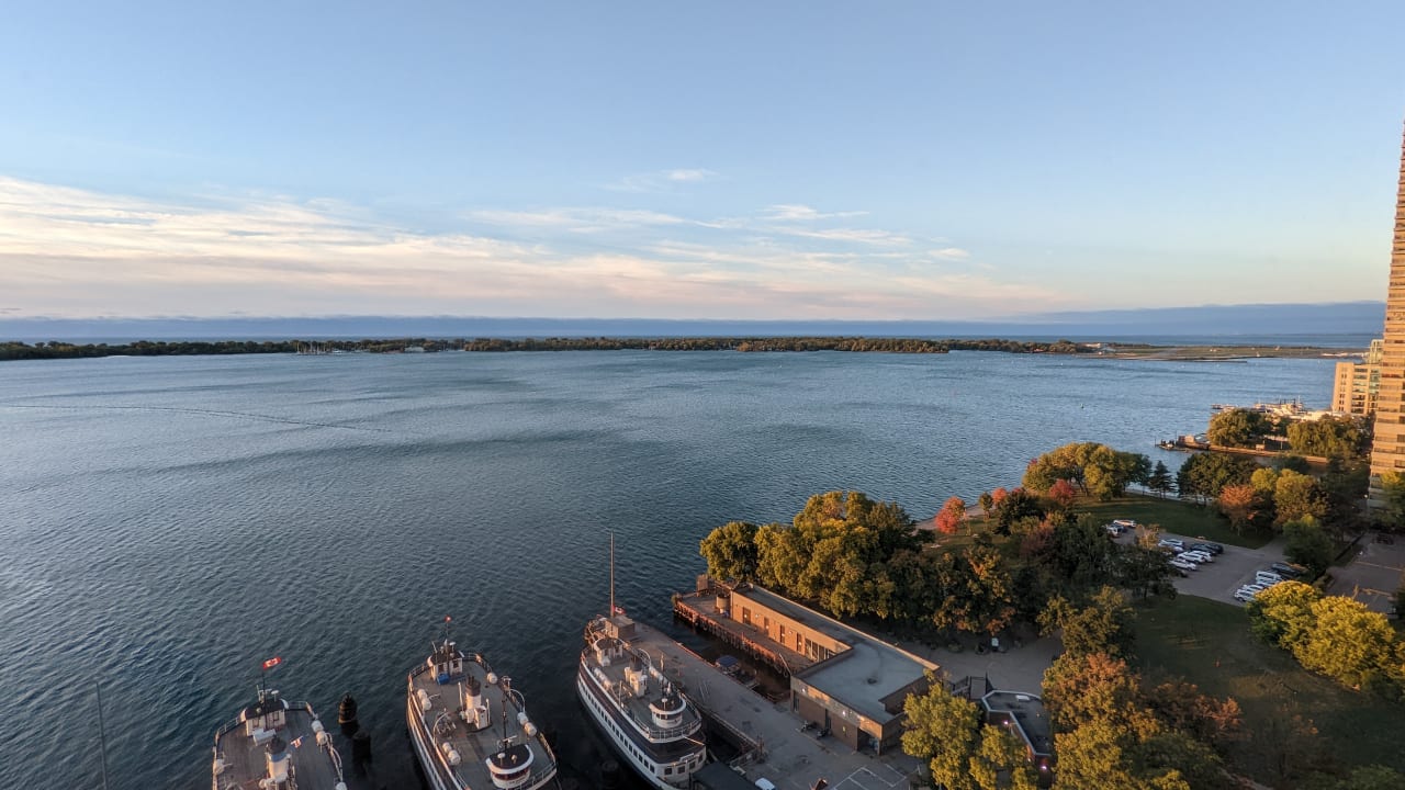 Ausblick Hotel The Westin Harbor Castle