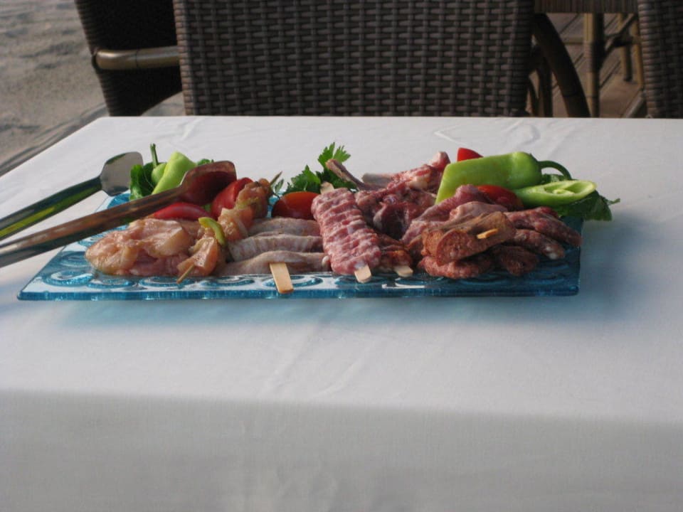 Barbeque À-La-Card Restaurant am Strand Sunis Evren Beach Resort Hotel & Spa