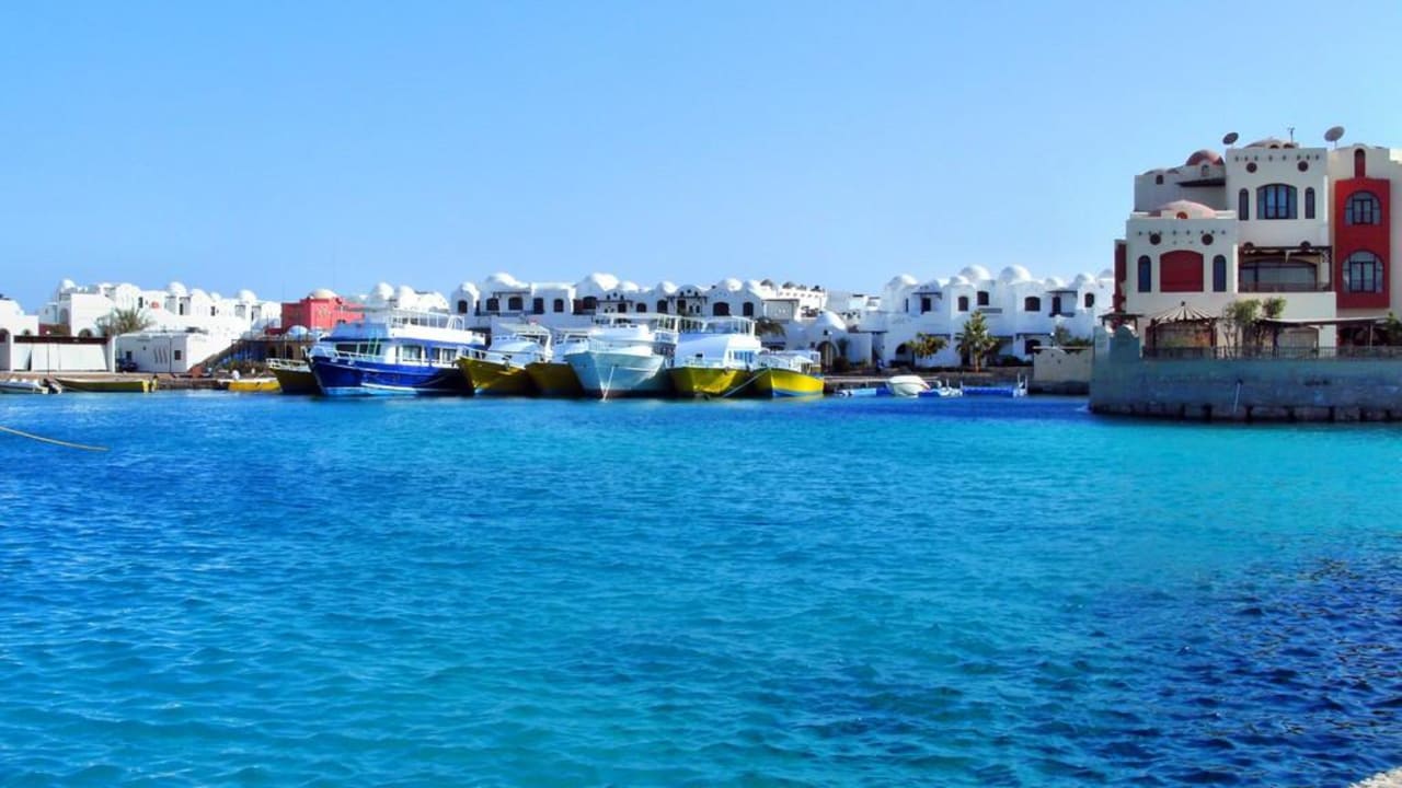 Der Hafen des Hotels Arabella Azur Resort
