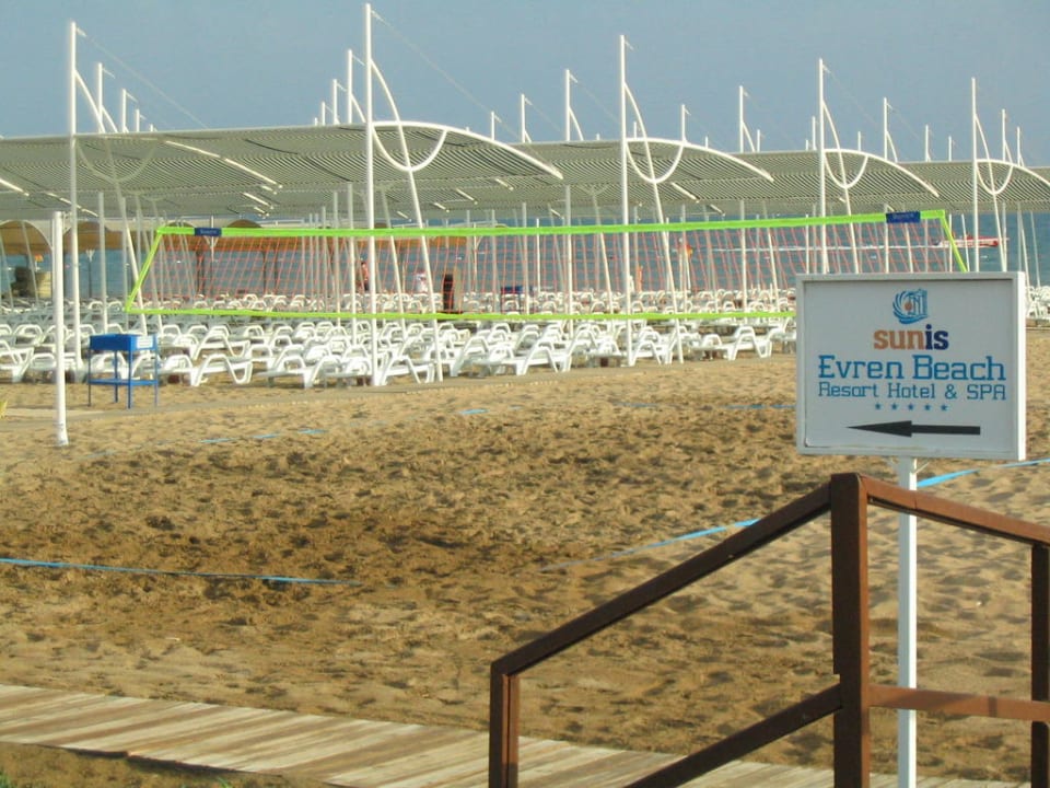Der Hotelstrand Sunis Evren Beach Resort Hotel & Spa