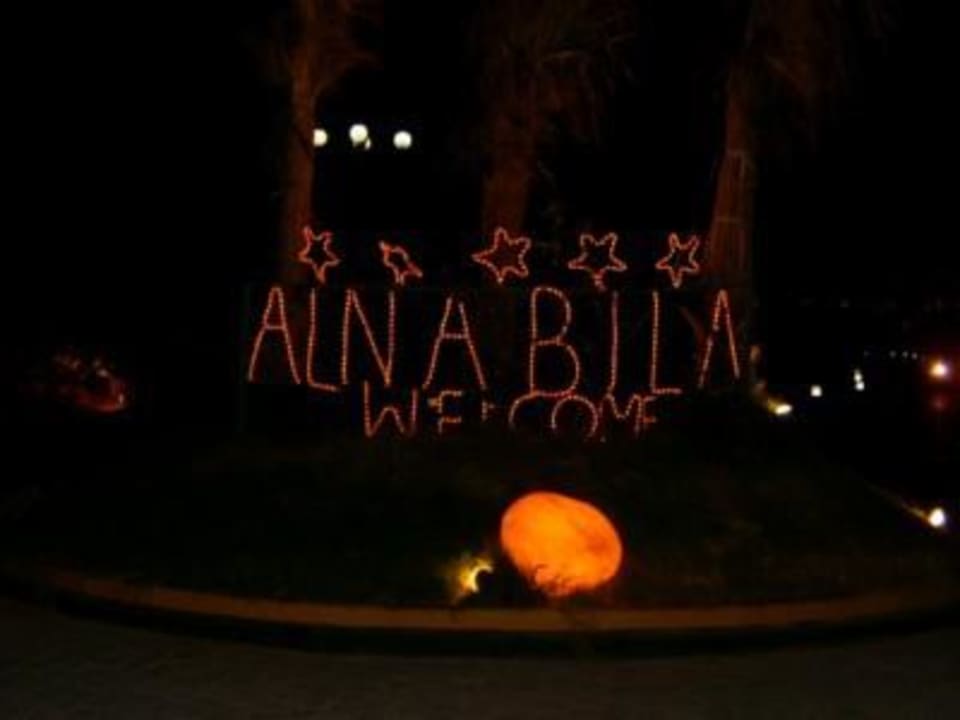 Einfahrt zum Hotel Siva Golden Bay Makadi