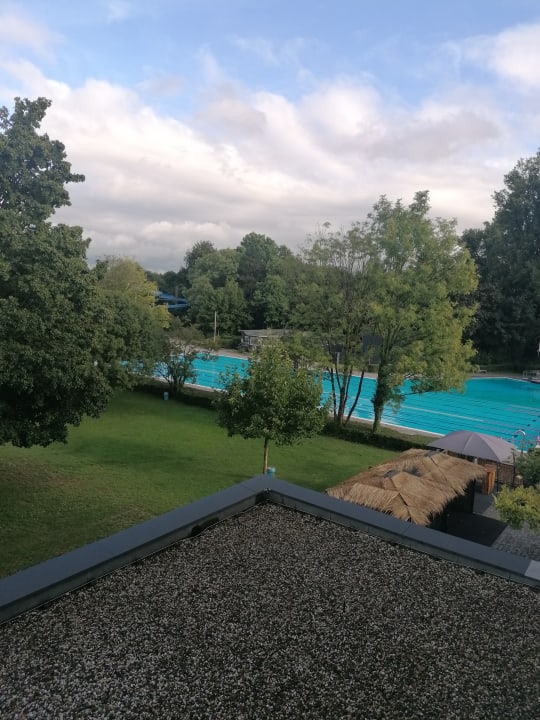 Ausblick Friendly Cityhotel Oktopus