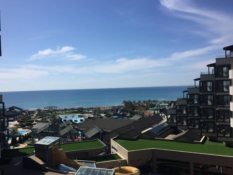 Ausblick vom Balkon Limak Lara Deluxe Hotel & Resort