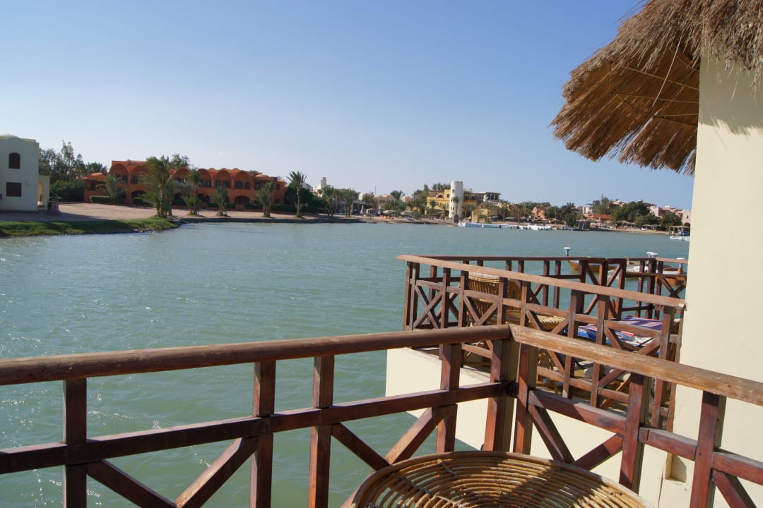 Ausblick aus einem Bungalow Panorama Bungalows Resort El Gouna