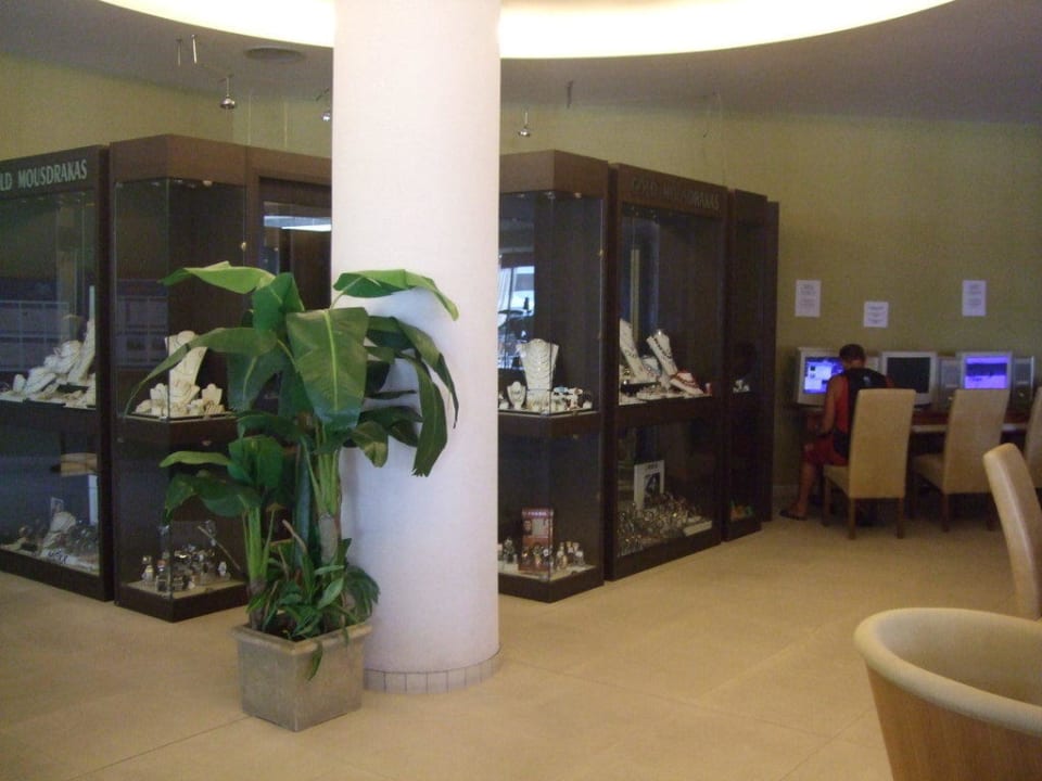 Juwelier und Internetecke alltoura Club Hotel Poseidon Palace
