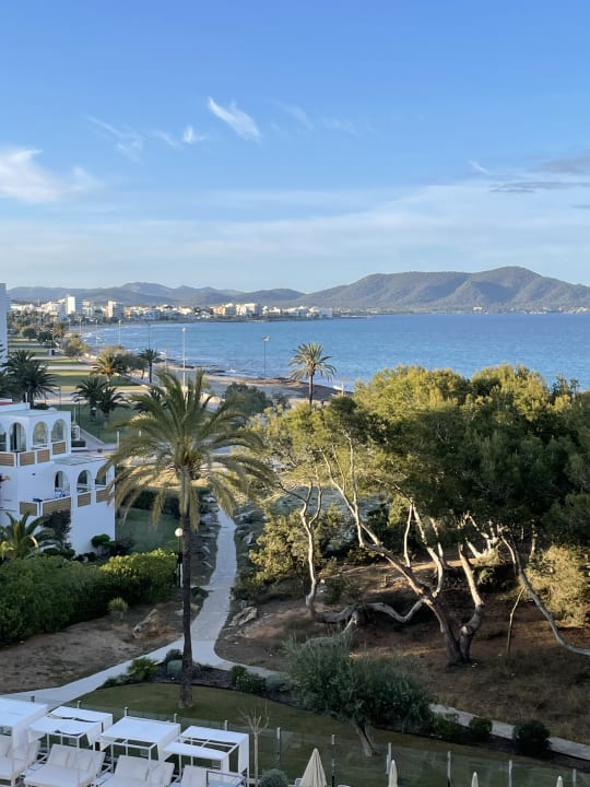 Ausblick Hipotels Bahía Cala Millor