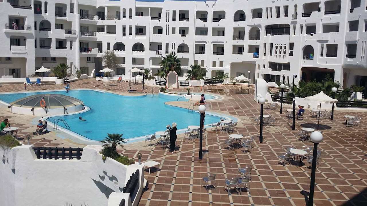 Poolanlage  Hotel Yasmine Beach Resort