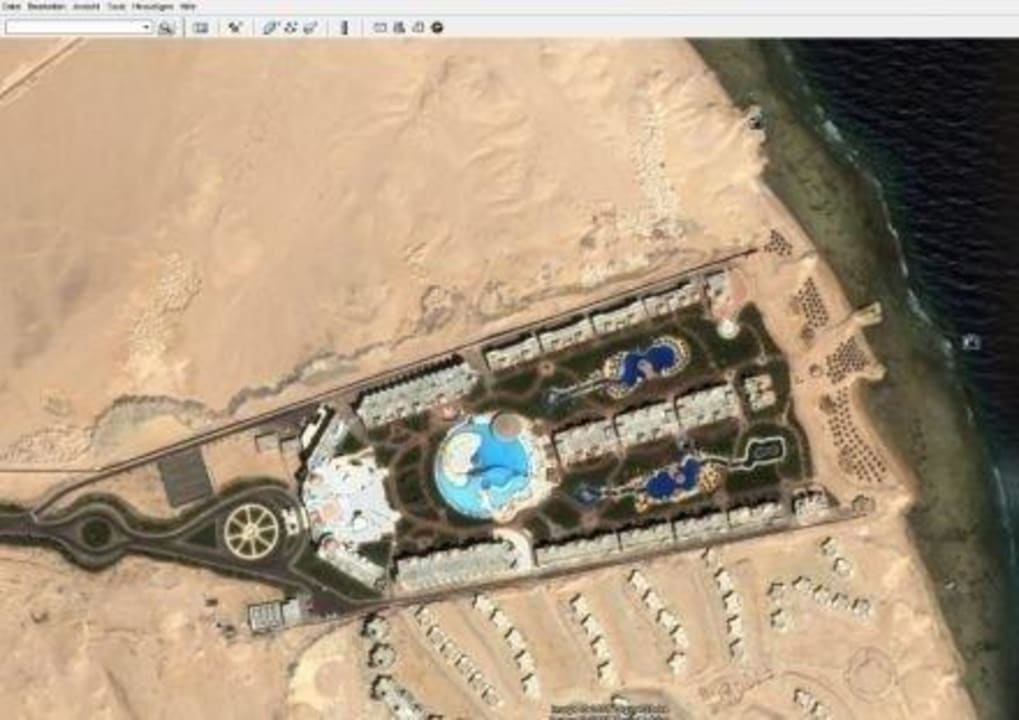 Vogelperspektive Serenity Alpha Beach