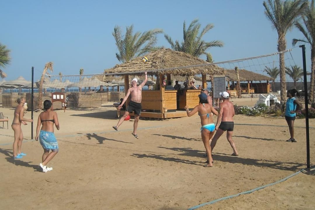 Siatkówka na plaży Amwaj Beach Club Abu Soma Resort