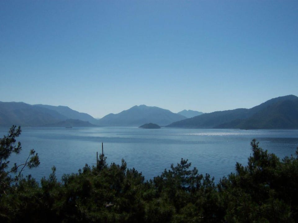 Blick von unserem Balkon Grand Yazici Club Marmaris Palace