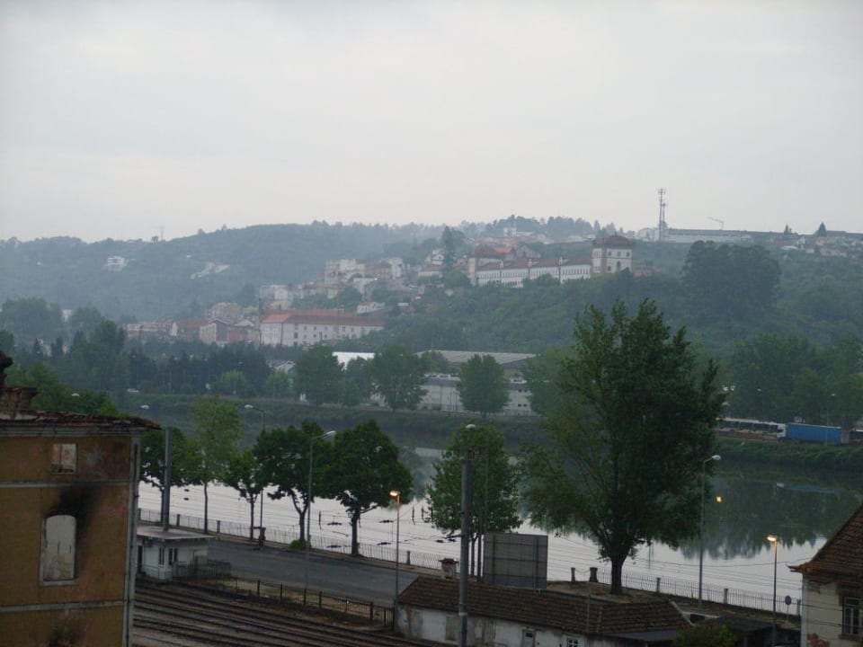 Blick vom Balkon Hotel Vila Galé Coimbra