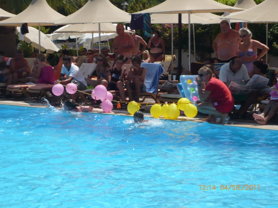Codzienny turniej na basenie Golden Beach Bodrum